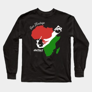 MY BERMUDA ROOTS (AFRICA) Long Sleeve T-Shirt